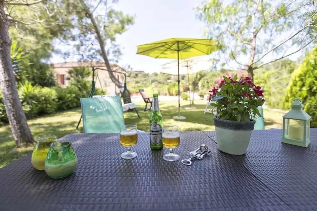 Alghero Villa Mistral Per 7 Persone Terrazza Bbq Ac Wifi Eksteriør bilde